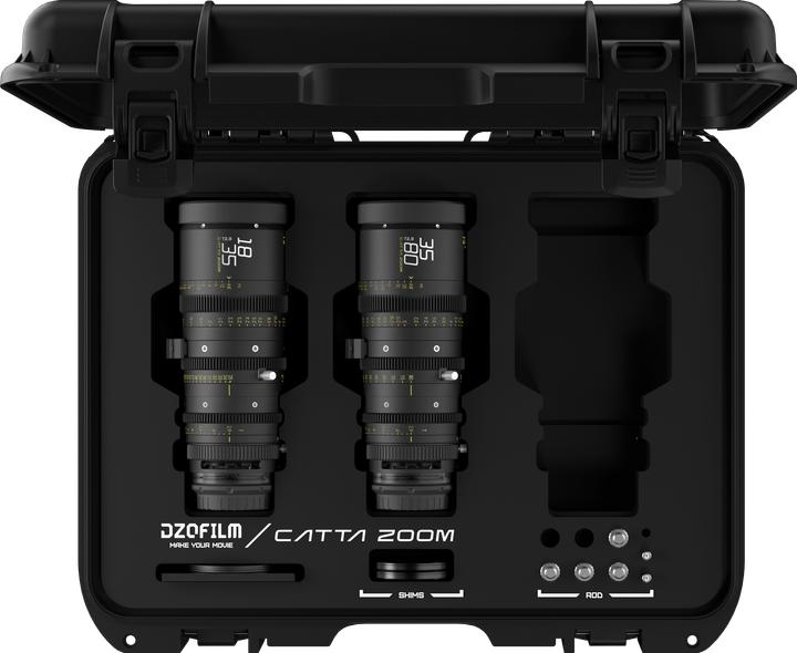Dzofilm Pacchetto di 2 obiettivi Catta Zoom 18-35/35-80mm T2.9 Cine (Sony E, Full frame)