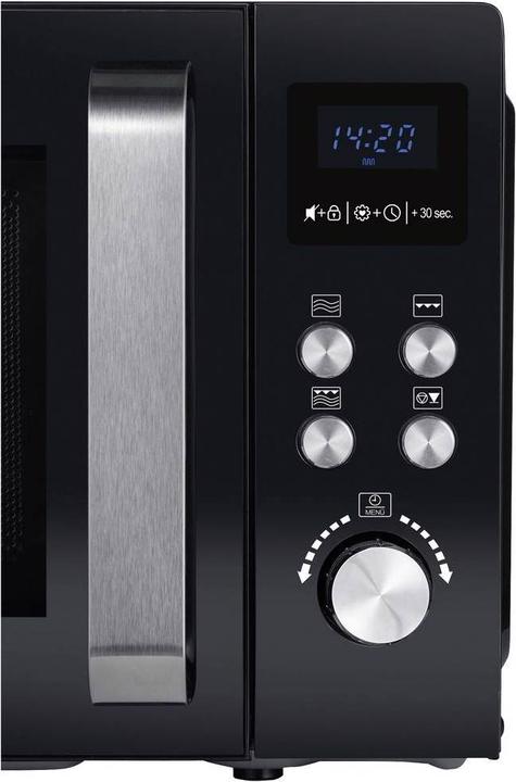 Produktbild Severin MW7760 Mikrowelle 2-in-1 schwarz (25 l)