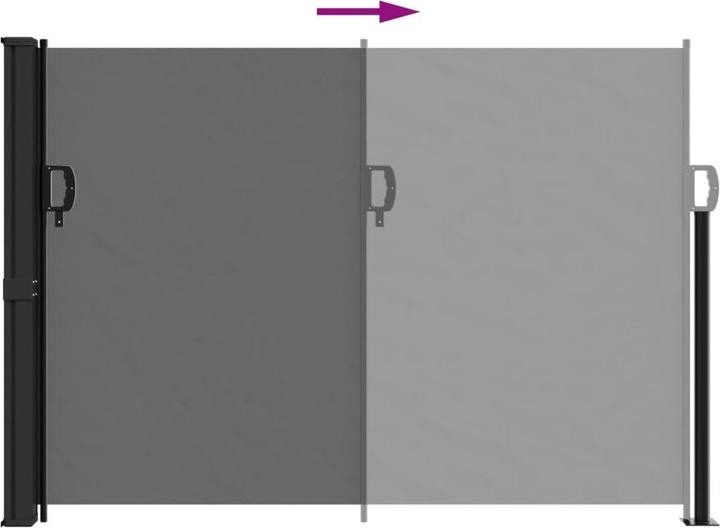 Image du produit vidaXL Store latéral extensible (3 m)