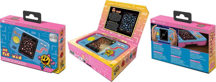 Produktbild MyArcade My Arcade DGUNL-7010 MS. PAC-MAN Pocket Player Pro Handheld Portable Gaming System