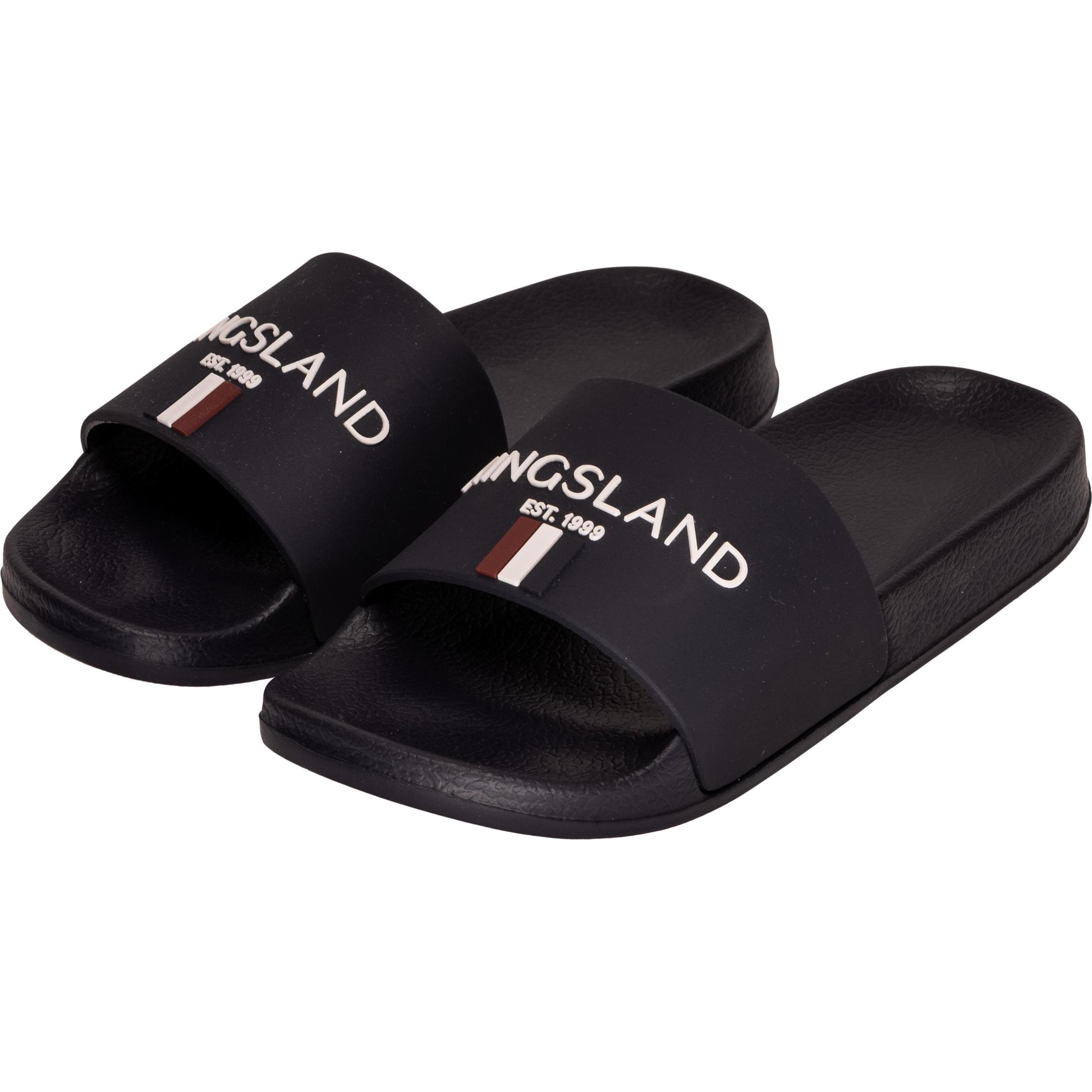 Kingsland, Damen, Sandalen, slides jam, Blau, (37)