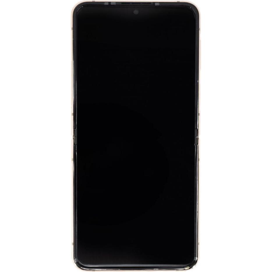 Samsung LCD-Display + Touch + Frontabdeckungseinheit F721 Galaxy Z Flip 4 5G Pink (Service Pack) (Di
