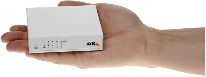 Productafbeelding Axis PoE+ schakelaar D8004 5 poorten (5 Havens)