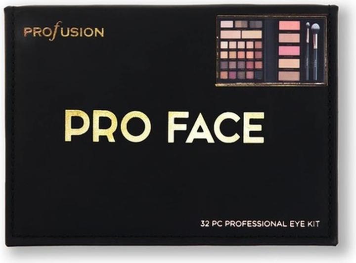 Actual product image Profusion Trendsetter by Cosmetics Pro Face Professional Beauty Book (Brown, Shades of pink)