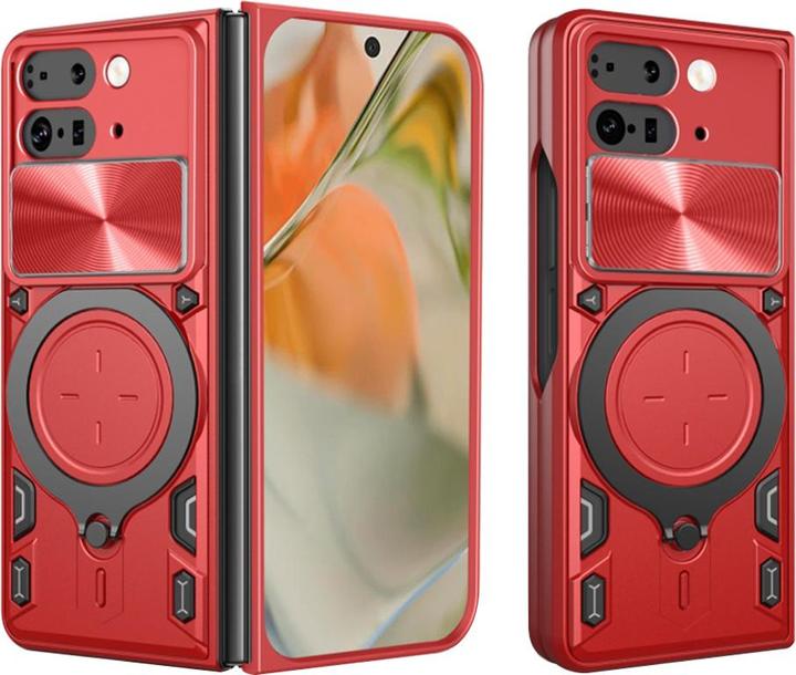 Produktbild Techsuit - CamGuard Pro - Google Pixel 9 Pro Fold - Red (Google Pixel 9 Pro Fold)