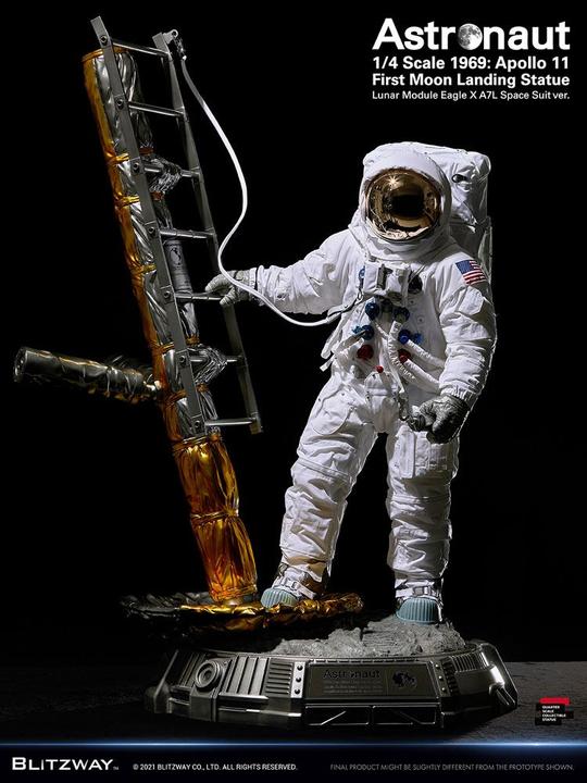 Produktbild Blitzway Apollo 11 LM-5 A7L Astronaut 1/4 Superb Scale Hybrid Statue