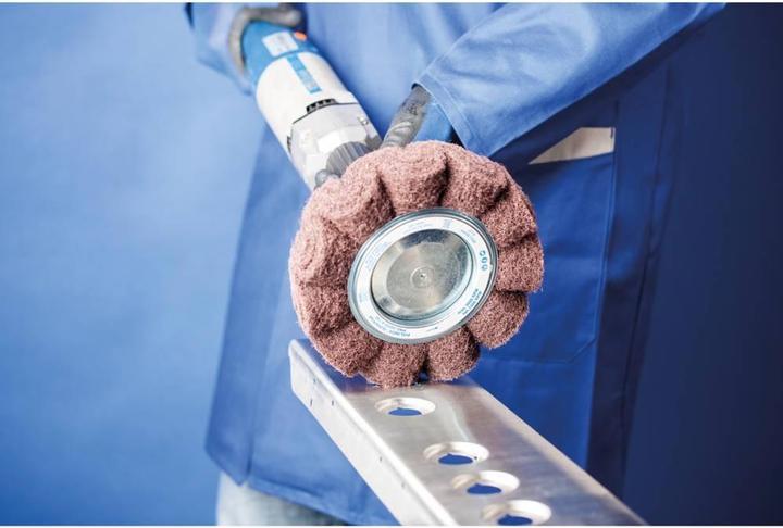 Produktbild Pferd 44646111 POLINOX Vlies-Schleifrad PNG Ø 150 x 50 mm Bohrung-Ø 254 mm A 10 (A 100)