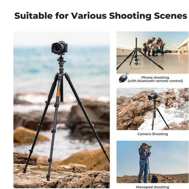 Produktbild K&F Concept Kamerastativ Monopod