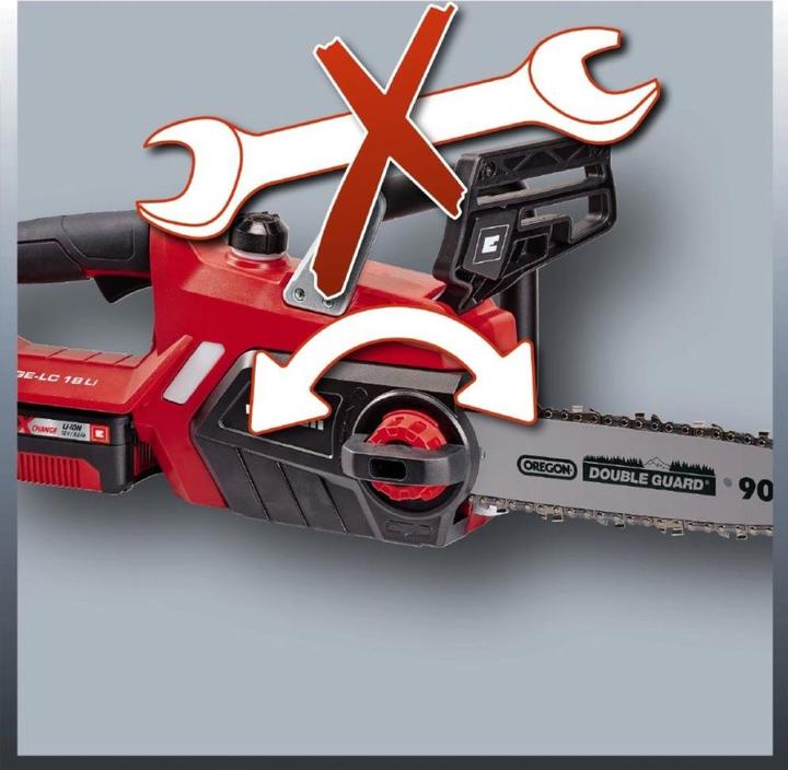 Actual product image Einhell GE-LC 18 Li Kit (Battery chain saw)