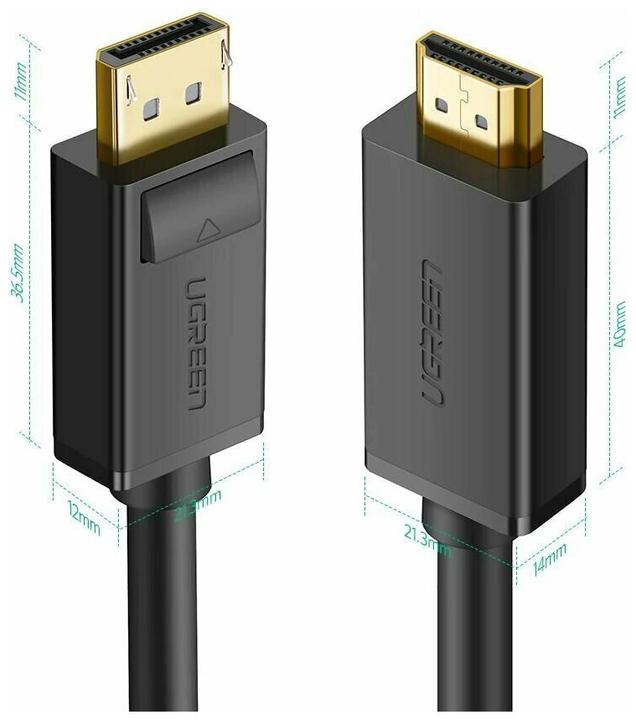 Productafbeelding Ugreen 10238 (1 m, DisplayPort, HDMI)