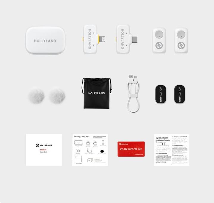 Immagine prodotto Hollyland Lark A1 Combo - White