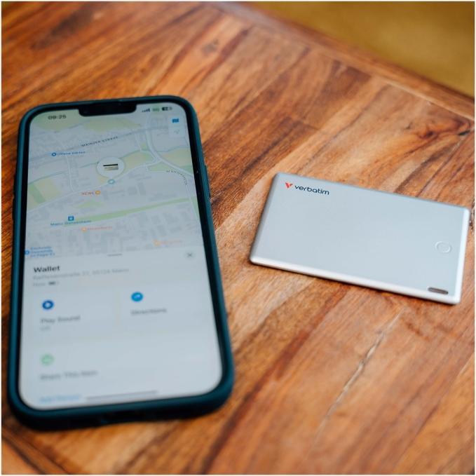 Immagine prodotto Verbatim My Finder Card Bluetooth czarny srebrny/nero argento - urządzenie do śledzenia 2szt MYFCR- (iOS)