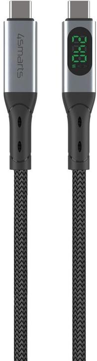 Actual product image 4smarts USB C — USB C (1.50 m, USB 4, 240 W)
