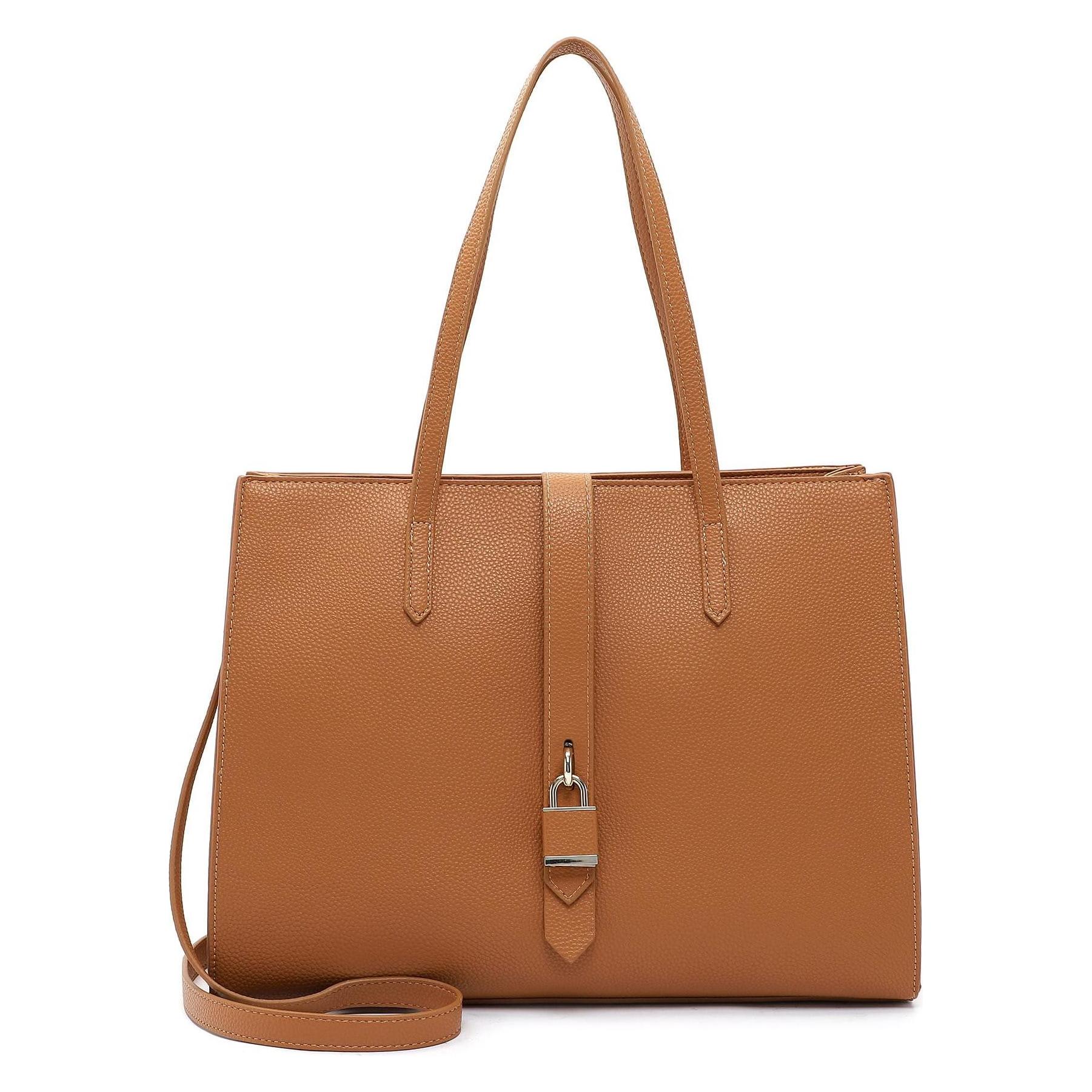 Tamaris, Damen, Tasche, Shopper Jasmina, Braun, (17 l)