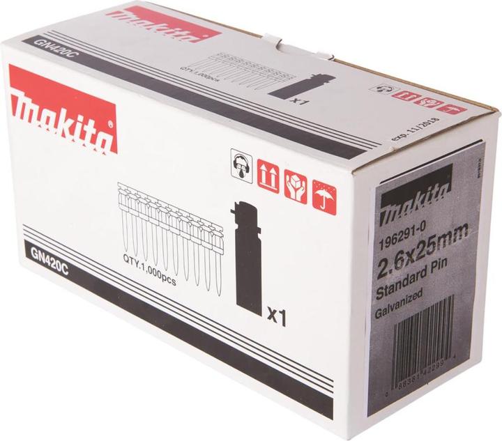 Produktbild Makita FUEL CELL AND PIN 2.6X25 1000PCS