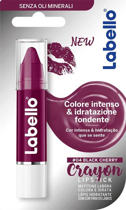 Produktbild LABELLO Crayon Lip Pencil 04 Black Cherry 3.3ml (Black Cherry)