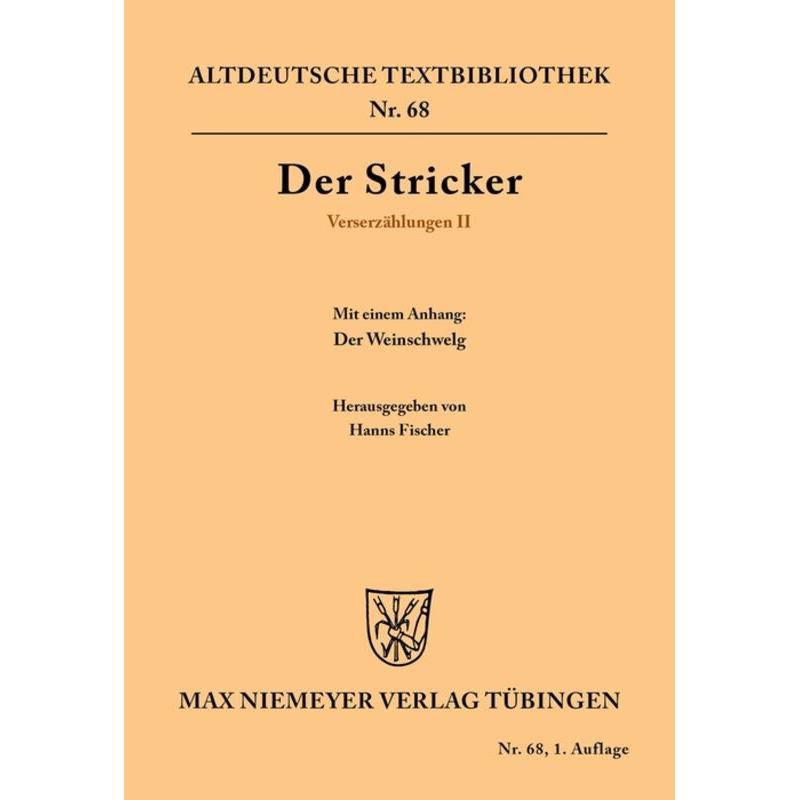 Verserzählungen II, Fachbücher