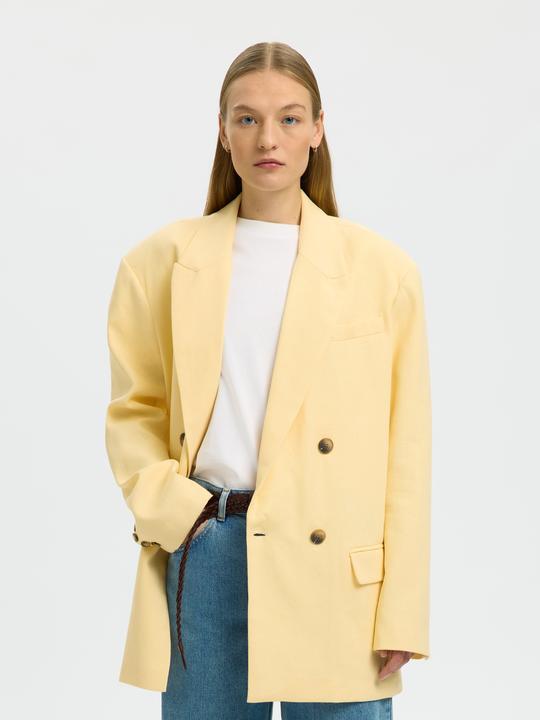 Produktbild Selected Leinenmix Oversized Blazer (38)