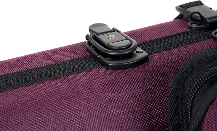 Produktbild Gewa Violin case BIO A 44 with music pocket side handle adjustable neck support color violet (Geige)