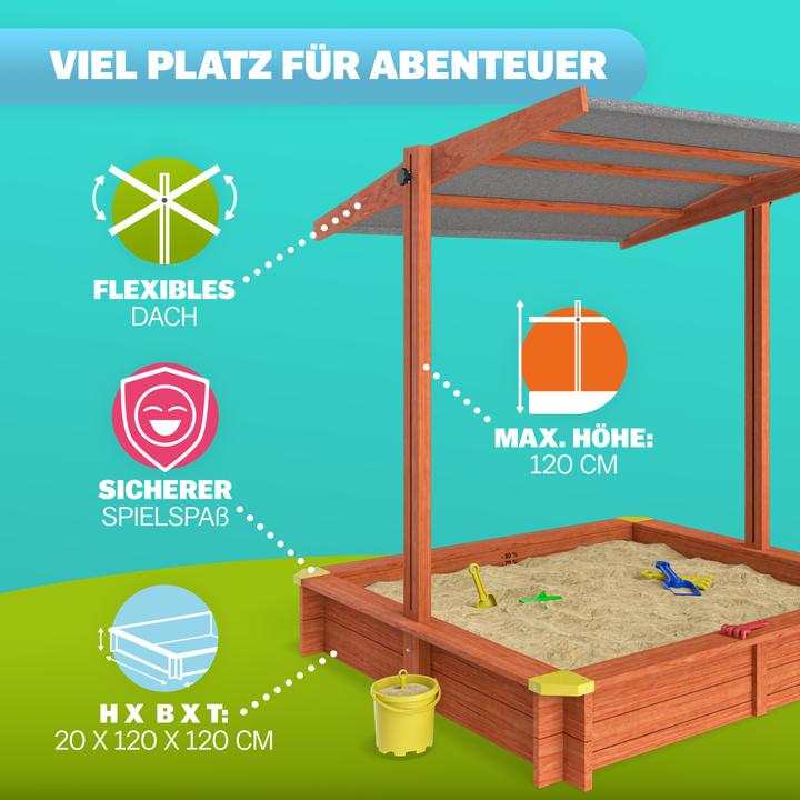 Produktbild Spielwerk Sami mit Sonnendach