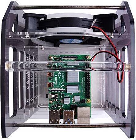 Produktbild GeeekPi Rack Tower, 4-Layer Gehäuse für Raspberry Pi Cluster