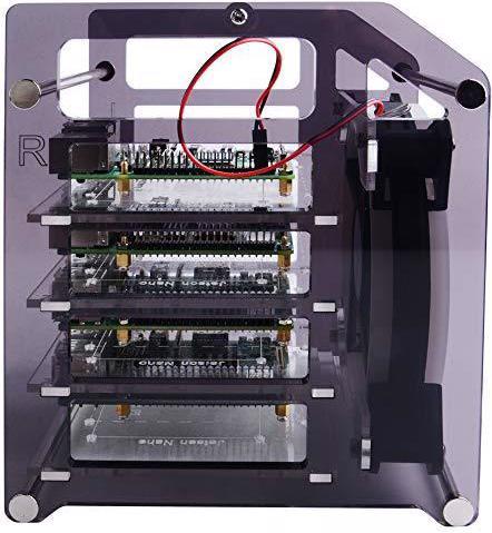 Produktbild GeeekPi Rack Tower, 4-Layer Gehäuse für Raspberry Pi Cluster