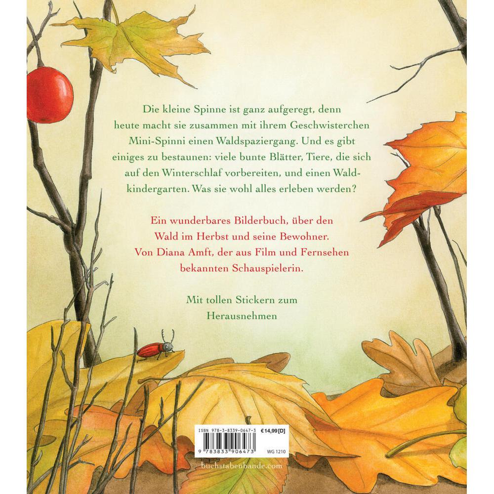 Thumbnail - Die kleine Spinne Widerlich - Der Waldspaziergang, Kinderbücher von Diana Amft