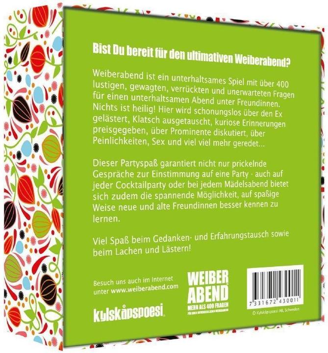 Produktbild Weiberabend (Deutsch, 2 - 6 Spieler)