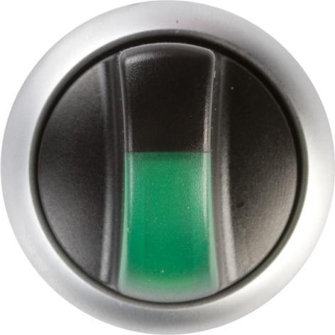 Produktbild Eaton Selector sw, 2-pos, green lens