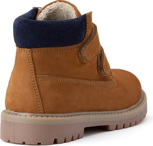 Immagine prodotto La Redoute Collections Stivali in pelle foderati con chiusura a velcro (37)