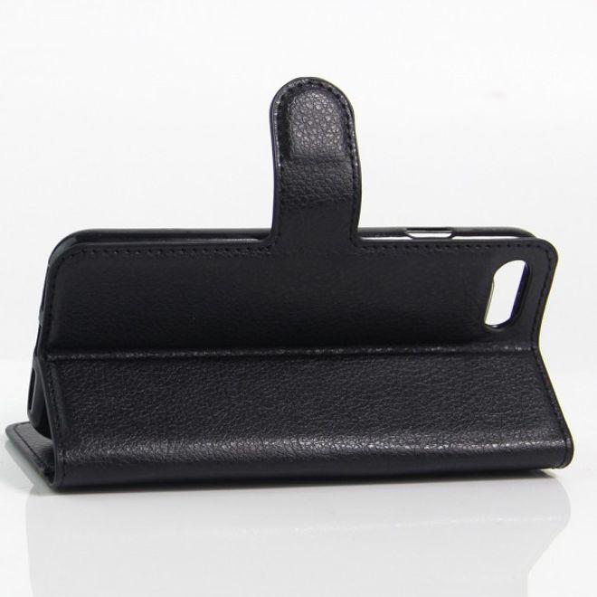 Produktbild MU Classic Schicke Leder Hülle mit Litchitextur (Apple iPhone 7)