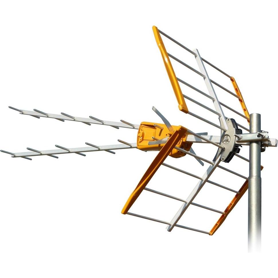 Thumbnail - Televes Antenne FSAZENIT2-10 UHF-Antebnne LZE-Filter bis (15 dB, DVB-T / -T2), SAT Spiegel + SAT Antennen, Orange