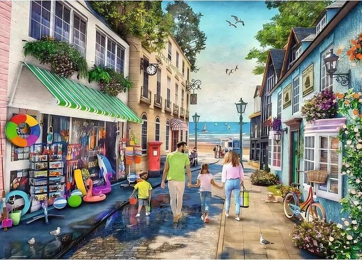 Immagine prodotto Ravensburger Puzzle da 1000 Pezzi - Verso la Spiaggia (1000 pezzi)