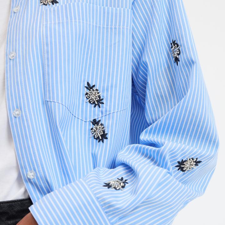 Actual product image La Redoute Collections Gestreiftes Hemd aus Baumwolle (46)