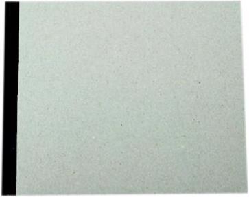 Actual product image Kunst&Papier Sketchbook gray cardboard bound (15 x 12 cm, Hardcover)