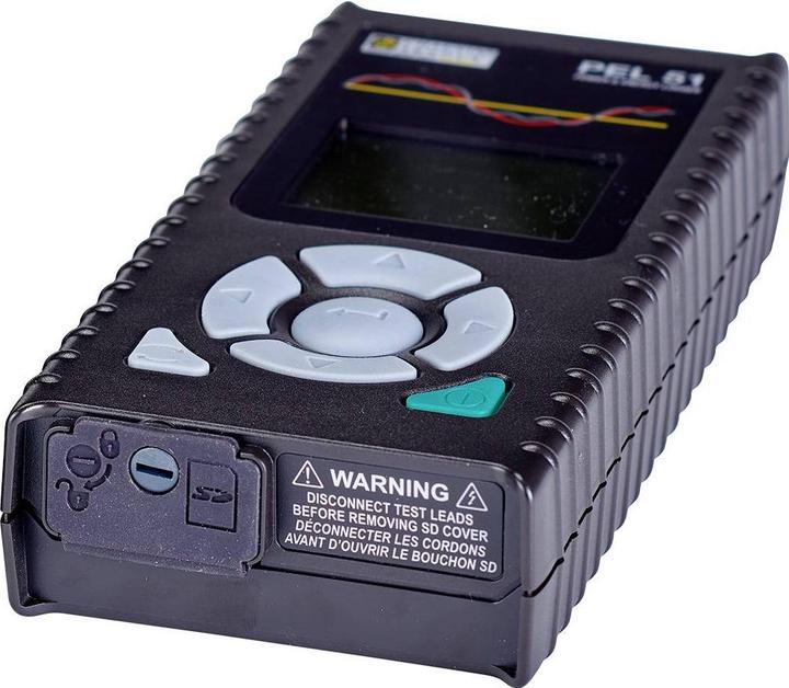 Actual product image Chauvin Arnoux PEL 51 Mains analyser 1-phase incl. current clamps, with logger function
