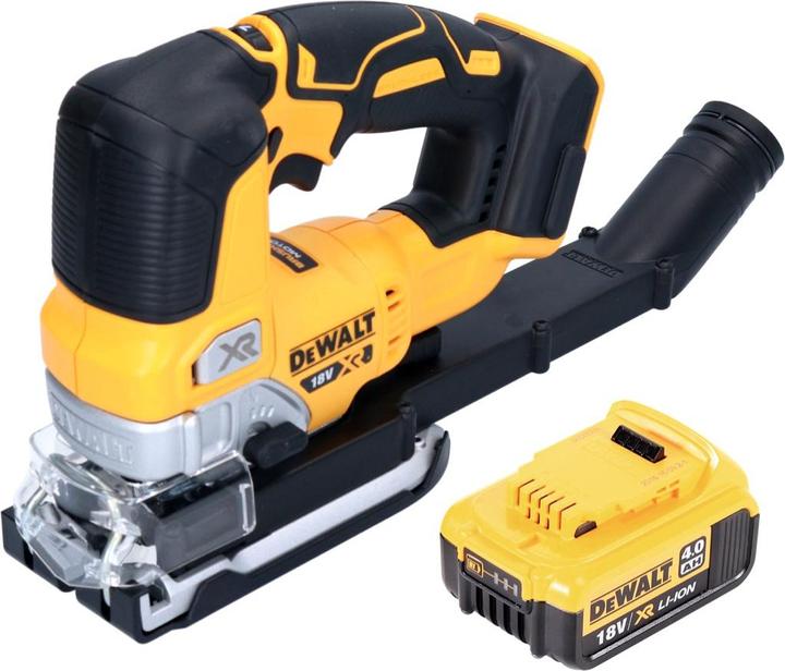 Produktbild DeWalt DCS 334 N Akku Pendelhub Stichsäge 18 V Brushless + 1x Akku 4,0 Ah - ohne Ladegerät