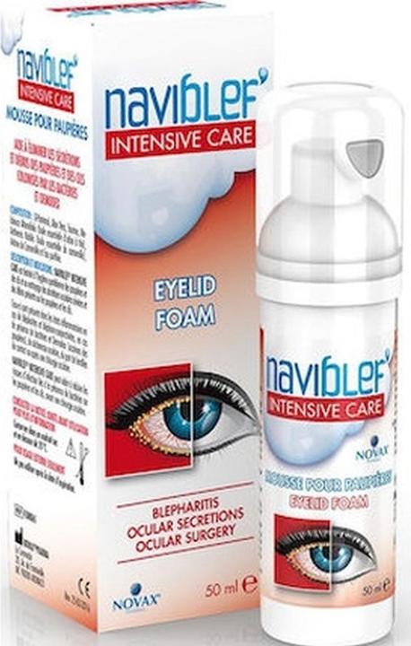 Image du produit Naviblef Navi Blef Mousse de soin intensif pour les paupières 50ml (Fluide pour le soin des yeux, 50 ml, Journée)