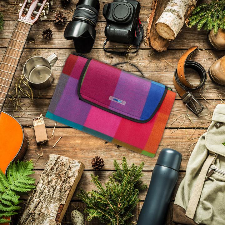 Immagine prodotto Relaxdays Coperta da picnic a quadri