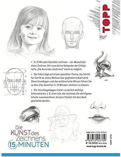 Produktbild Topp Buch Kunst d.Zeichnens Gesichter