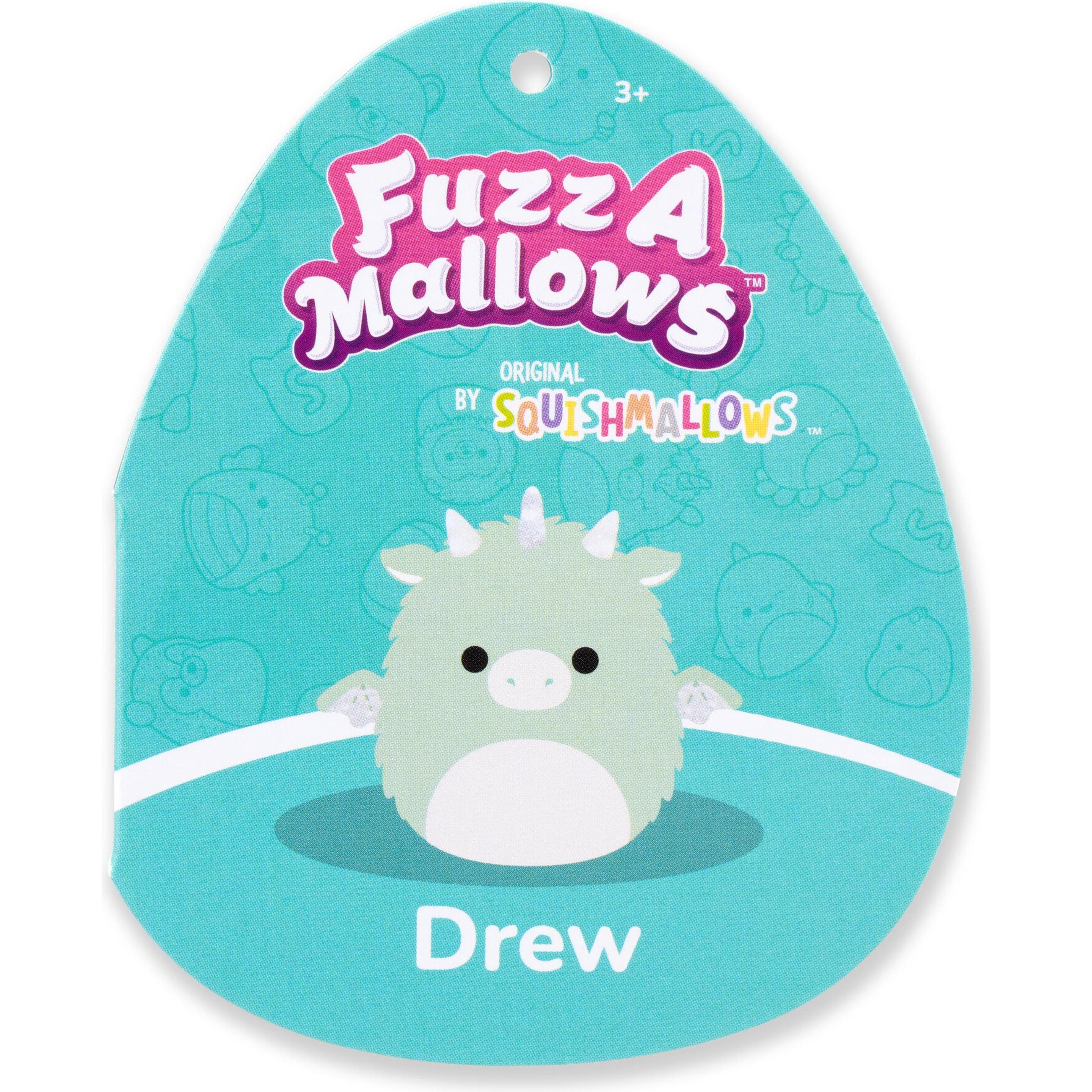 Thumbnail - Squishmallows Fuzz A Mallows Drew Drage (30 cm)