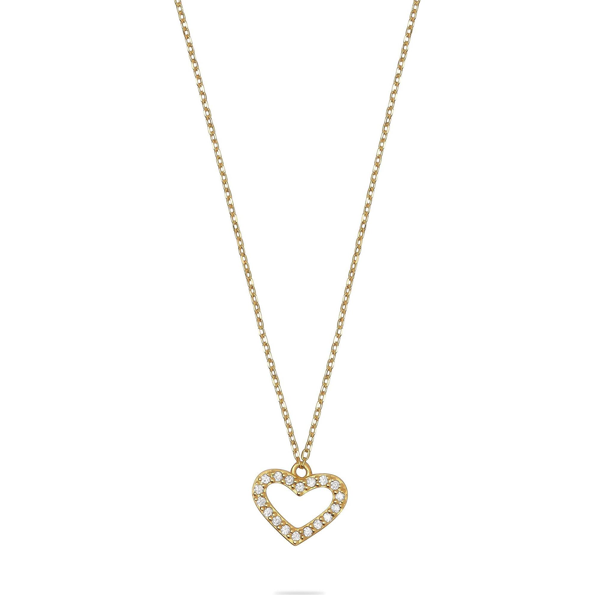 Favs, Halsschmuck, Kette, (375er Gelbgold, 45 cm)
