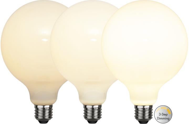 Produktbild Star Trading LED Leuchtmittel E27 G125 Opaque Filament RA90 3-step (E27, 7.50 W, 800 lm, 1 x, F)