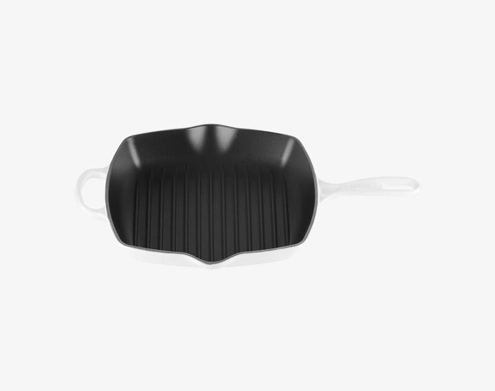 Image du produit Le Creuset Signature (26 cm, Poêle à grillades, Fonte)