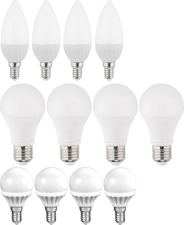 Produktbild Müller Licht LED E27 Glühlampenform 10 W = (E27, 805 lm, 4x)
