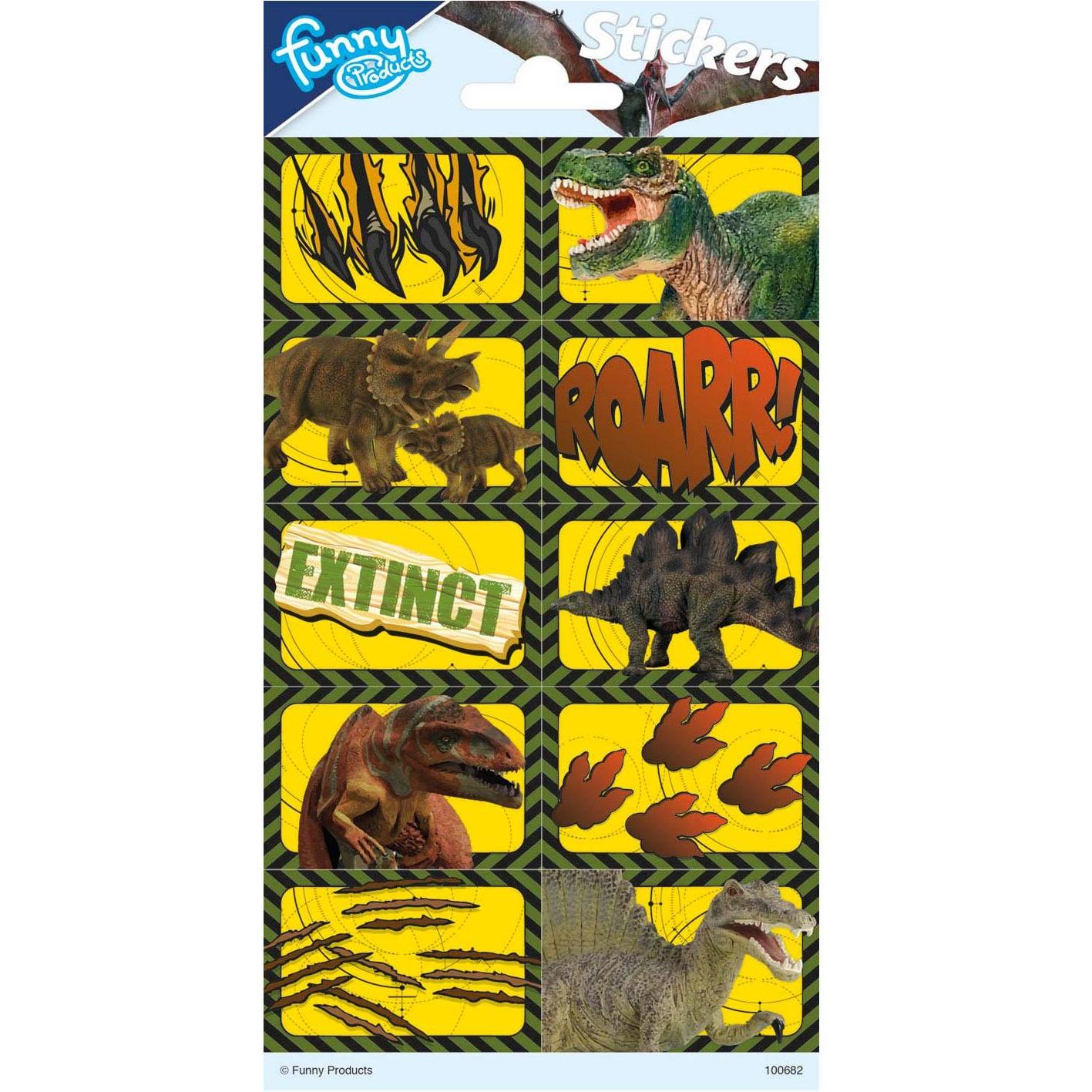 Totum, Sticker, Stickervel Dino