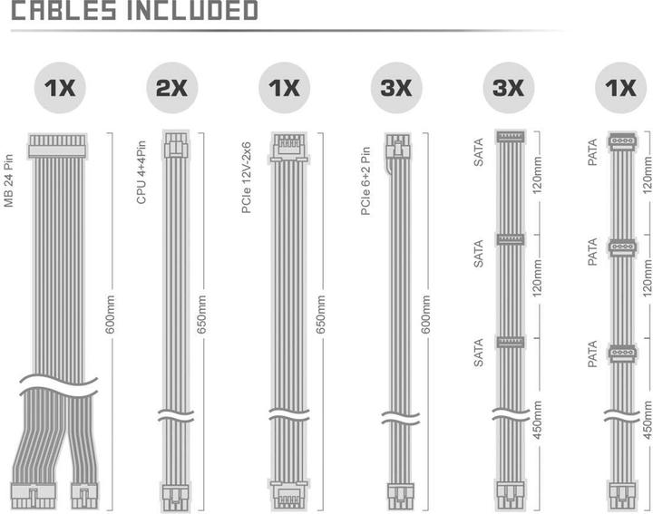Produktbild AsRock Steel Legend Netzteil 1000W 80+ Gold White (1000 W)