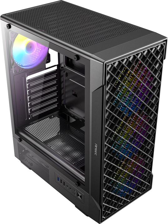 Image du produit Antec Boitier Moyen Tour ATX VX310 RGB avec panneau vitré (Noir) (ITX, mATX, ATX)