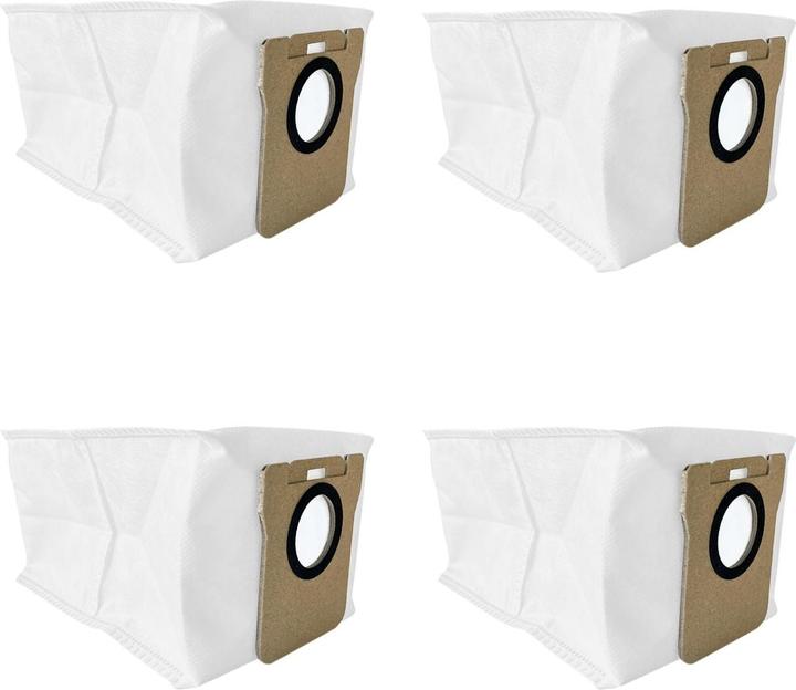 Hermex Alternative Staubbeutel für Xiaomi Robot Vacuum X20 Max X20 Pro (4x)