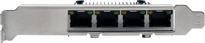 Image du produit Exsys GmbH Carte réseau 4 ports PCIe 2.5 Gigabit (Mini PCI Express)